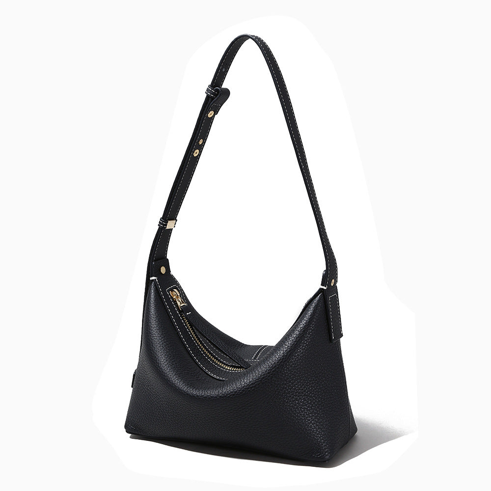 Layer Cowhide Advanced Underarm Design Genuine Armpit Bags