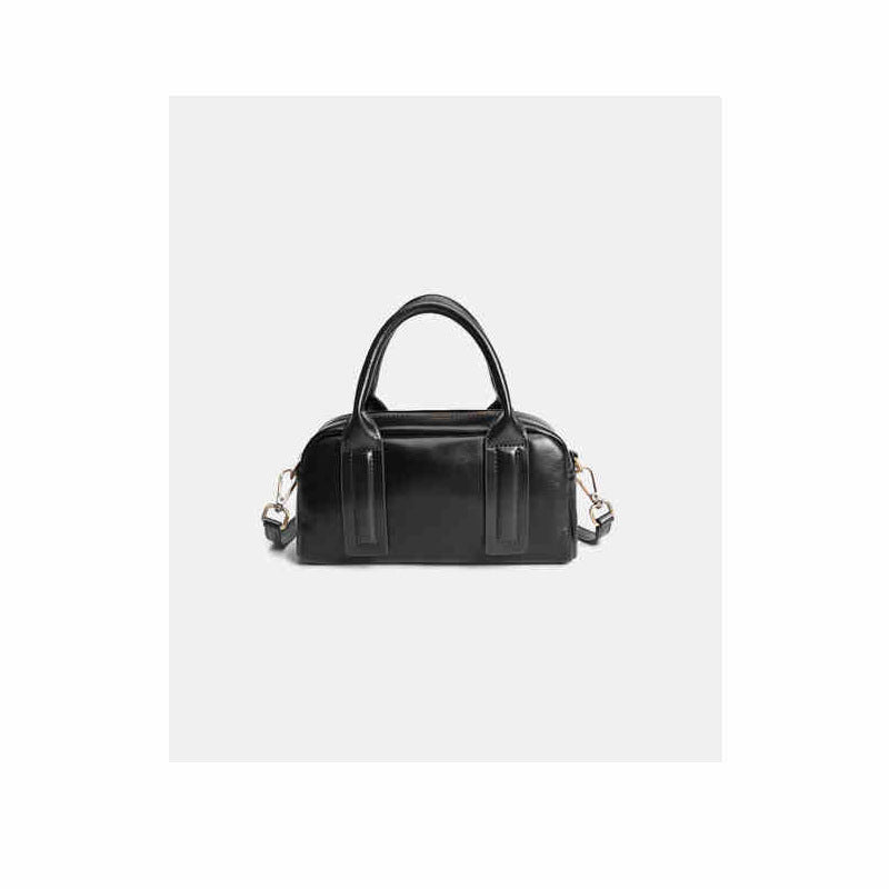 Women's Layer Vegetable Tanning Leather Pillow Trendy Handbags