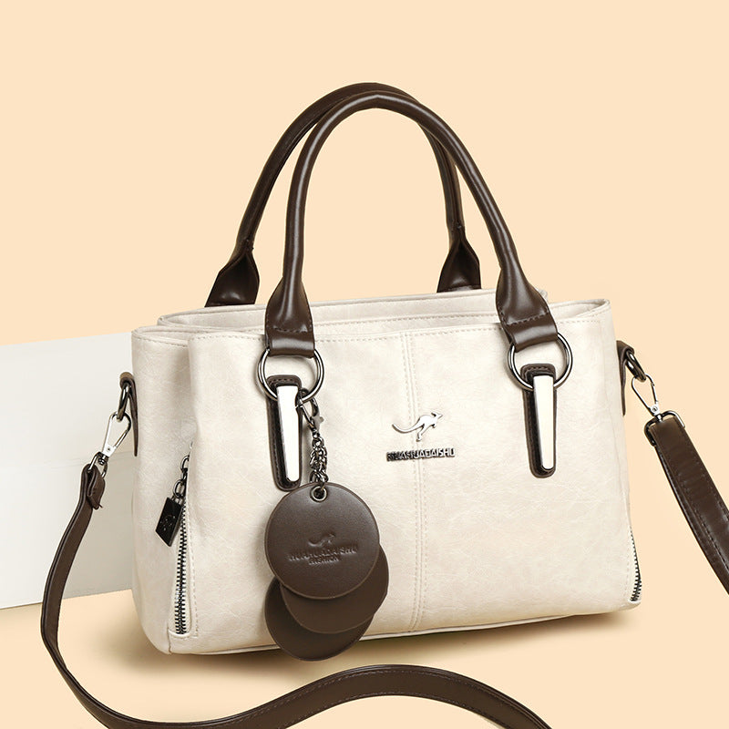 Women's Commuter Large Capacity Leather Pattern Handbags