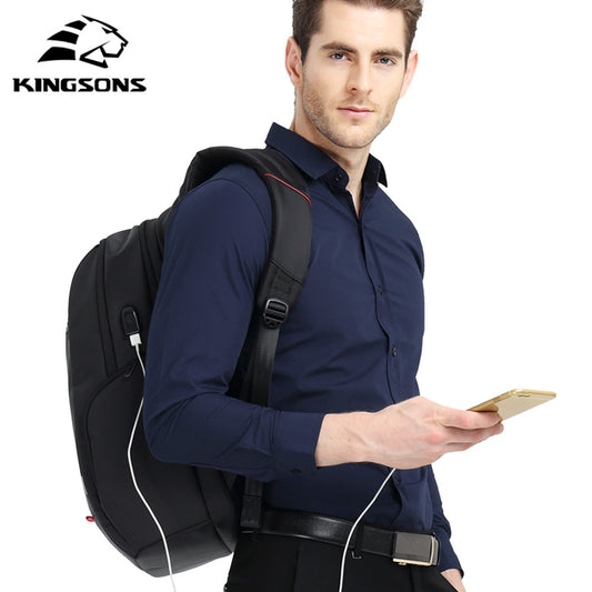 Men's Elegant Pretty Daily Charging Computer Backpacks