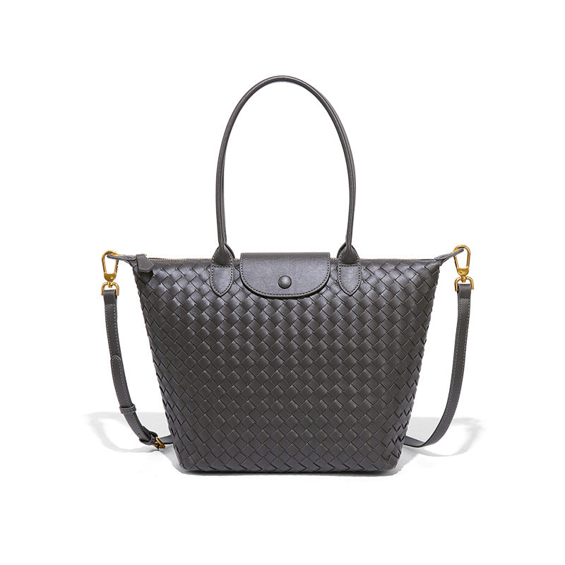 Fashion Dumpling Hand-woven Large Capacity Portable Bags