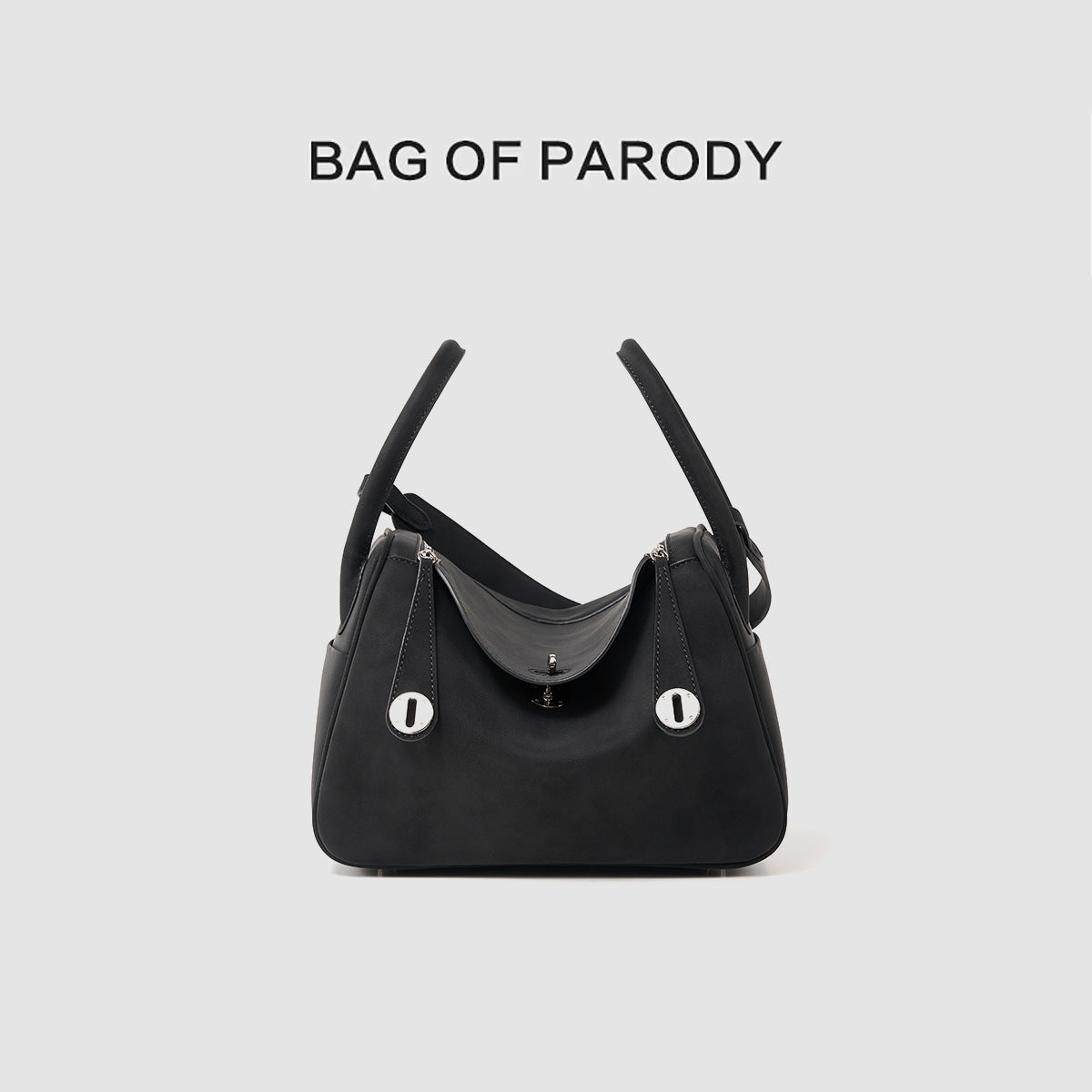 Elegant Lindy Leather Doctor Portable Pillow Bags