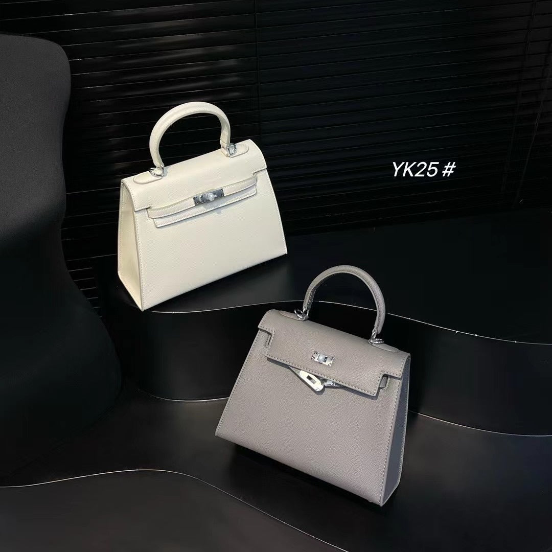 Women's Popular High-grade Genuine Leather Kelly Minority Crossbody Bags