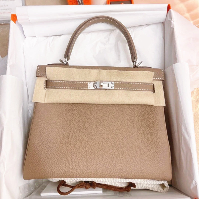 Trendy High-grade Wide Strap Kelly Female Shoulder Bags