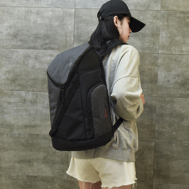 Women's Letter Large Capacity Sewing Line Oxford Backpacks