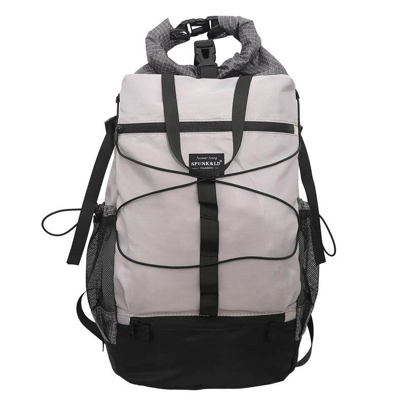 Stylish Trendy Mechanical Style Personality Versatile Backpacks