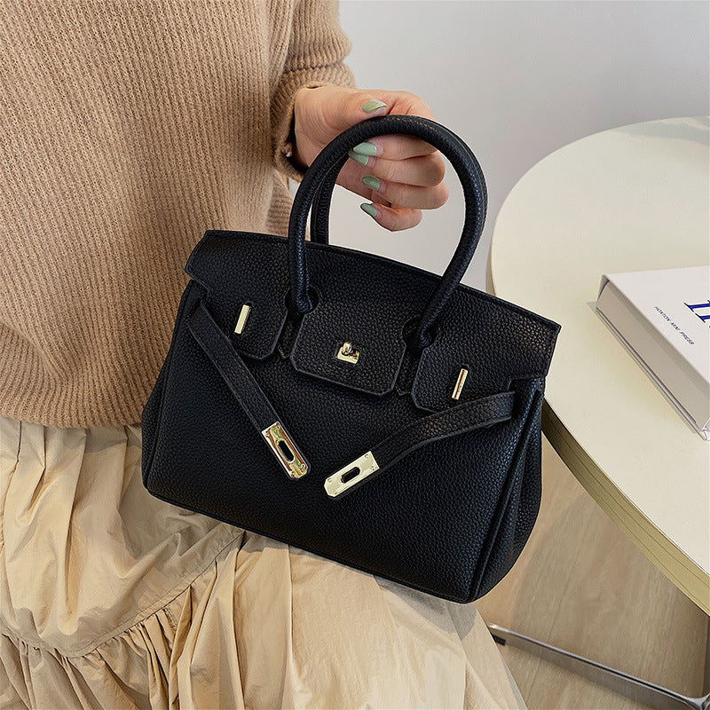 Women's Texture Fashion Red Bridal Large Crossbody Bags