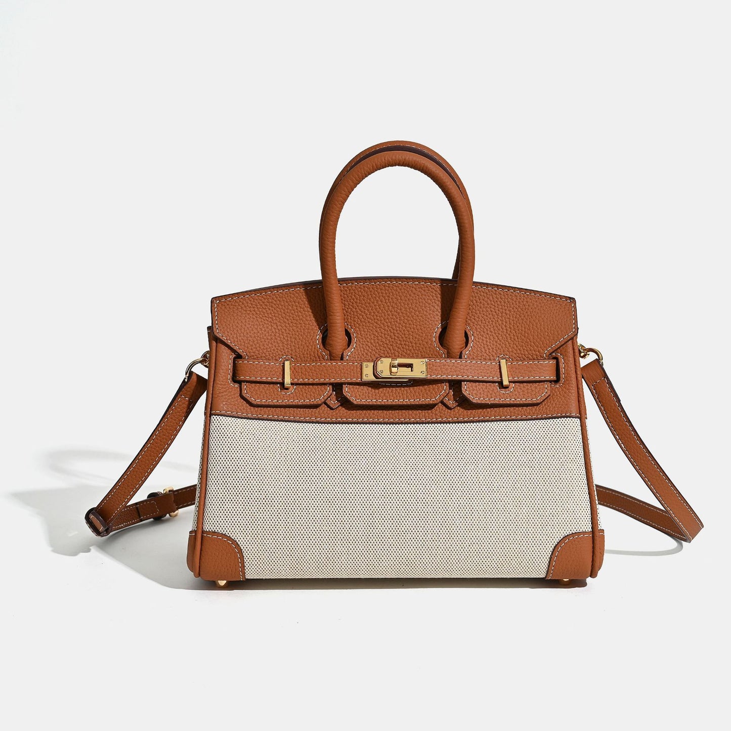 Glamorous Women's With Canvas Fashionable Contrast Bags