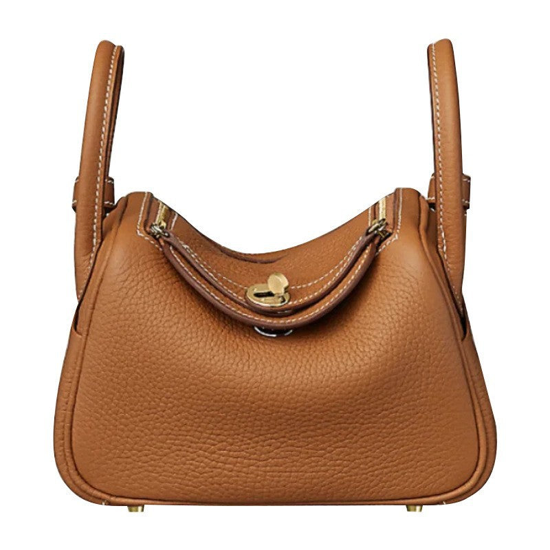 Women's Lindy Mini Doctor Cow Leather Portable Bags