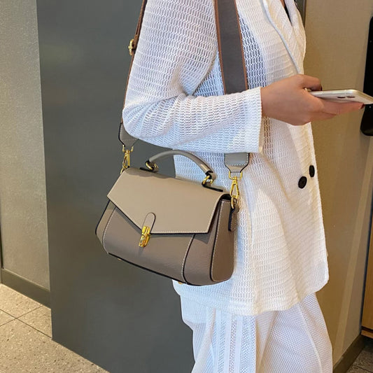 Women's Fashion Commuter Versatile Top Layer Cowhide Shoulder Bags