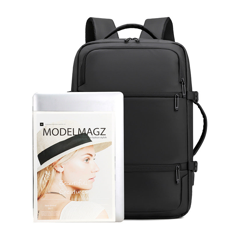 Men's Business Outdoors Commute Large Capacity Derm Backpacks