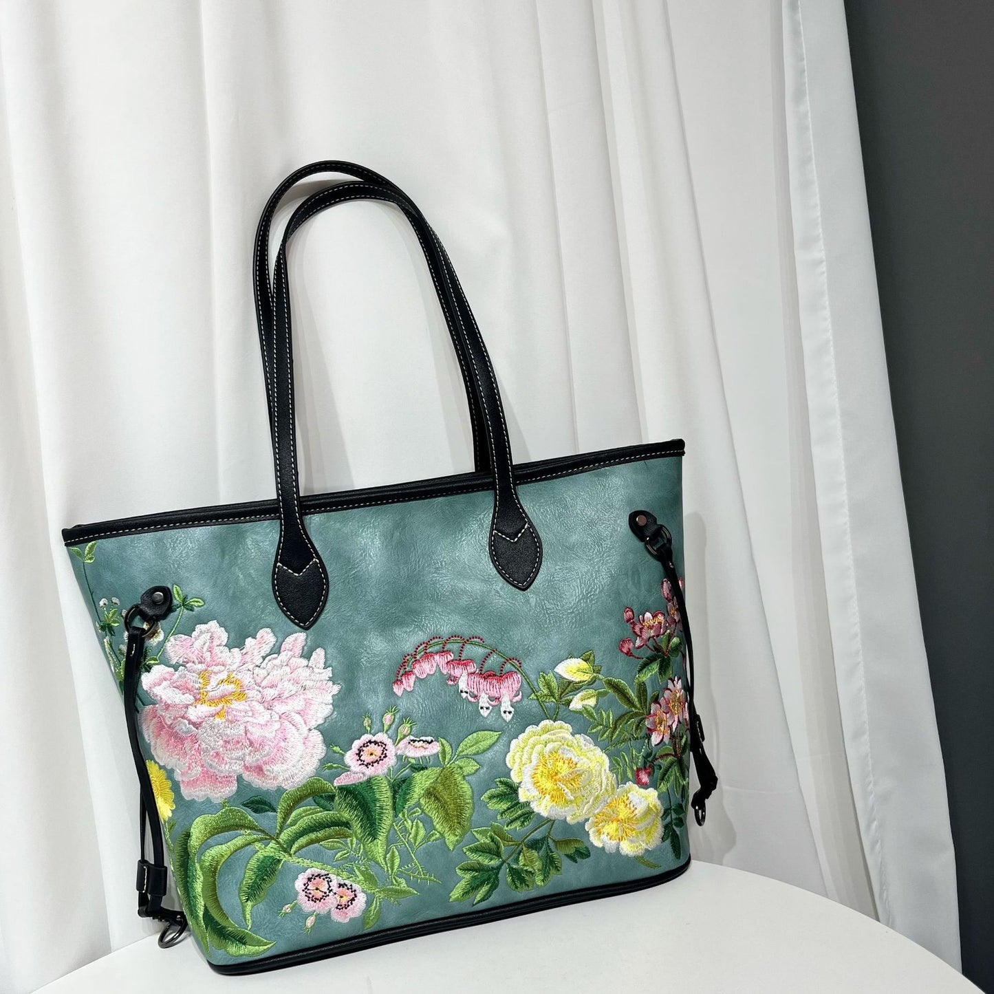 Printed Ethnic Style Textured Cheongsam Chinese Handbags