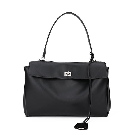 Women's Kelly Genuine Leather Idle Style Underarm Armpit Bags