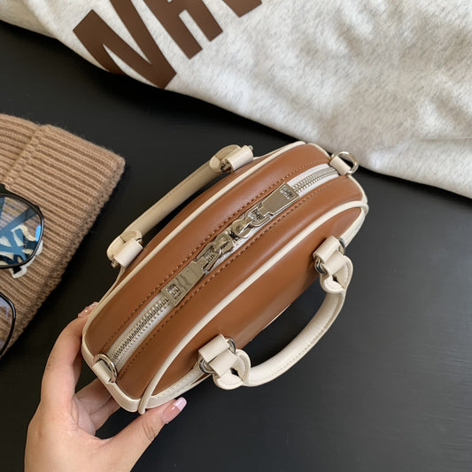 Women's Must Oping Retro High-grade Exquisite Bowling Handbags