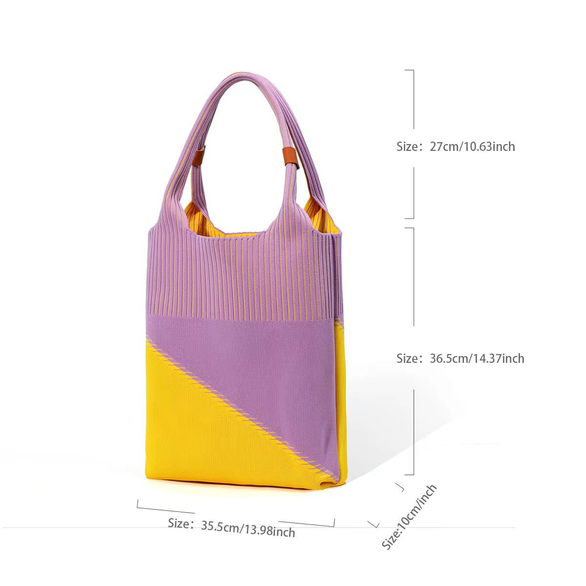 Niche Large Capacity Foldable Lightweight Washable Geometric Triangle Lock