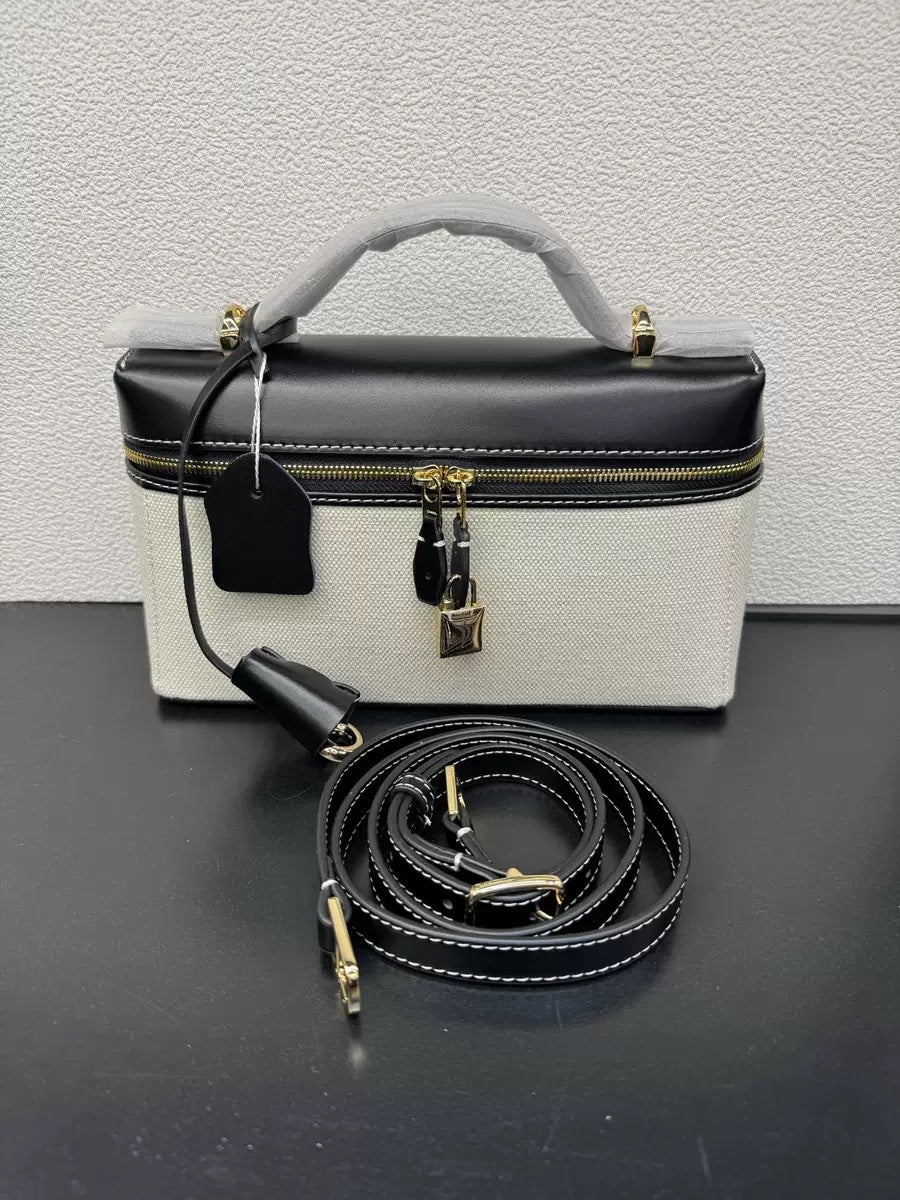 Women's Box High-grade Cowhide Genuine Leather Crossbody Bags