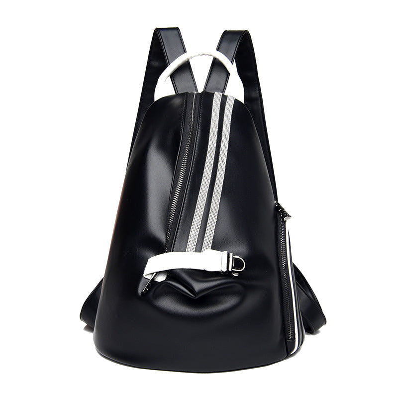 Women's Genuine Leather Korean Style Fashion Cowhide Backpacks
