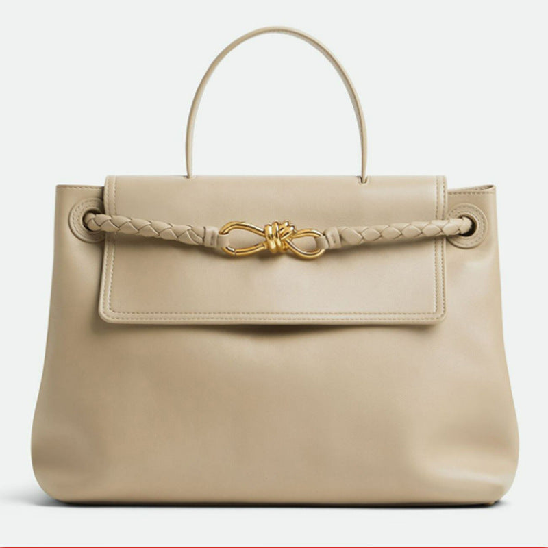 Women's Butterfly Clasp Light Luxury High-grade Large Bags