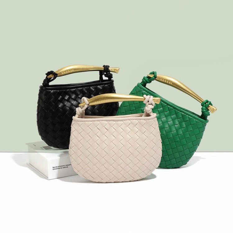 Comfortable Woven Sardine Hand Dumpling Trendy Bags