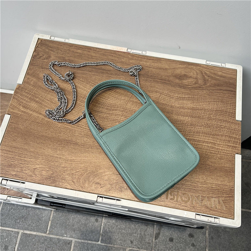 Summer Simple Genuine Leather Mini Cute Fashion Shoulder Bags