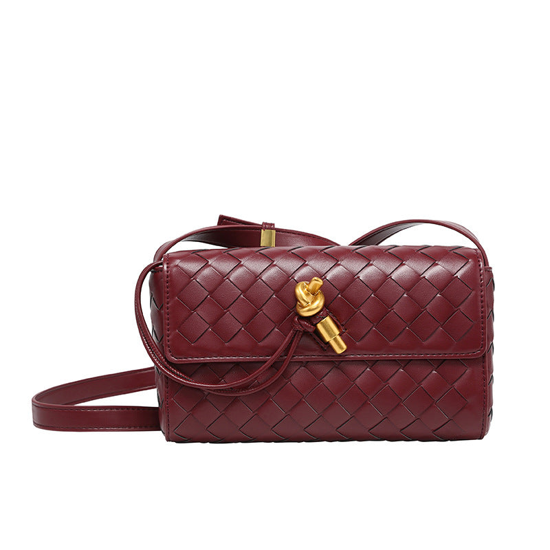 Creative Hand-woven Hardware High Sense Female Handbags