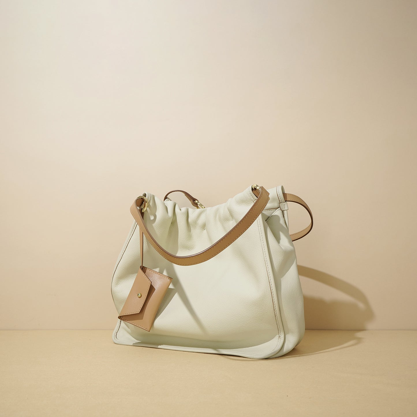 Summer Cowhide Female Light Luxury Minority Shoulder Bags