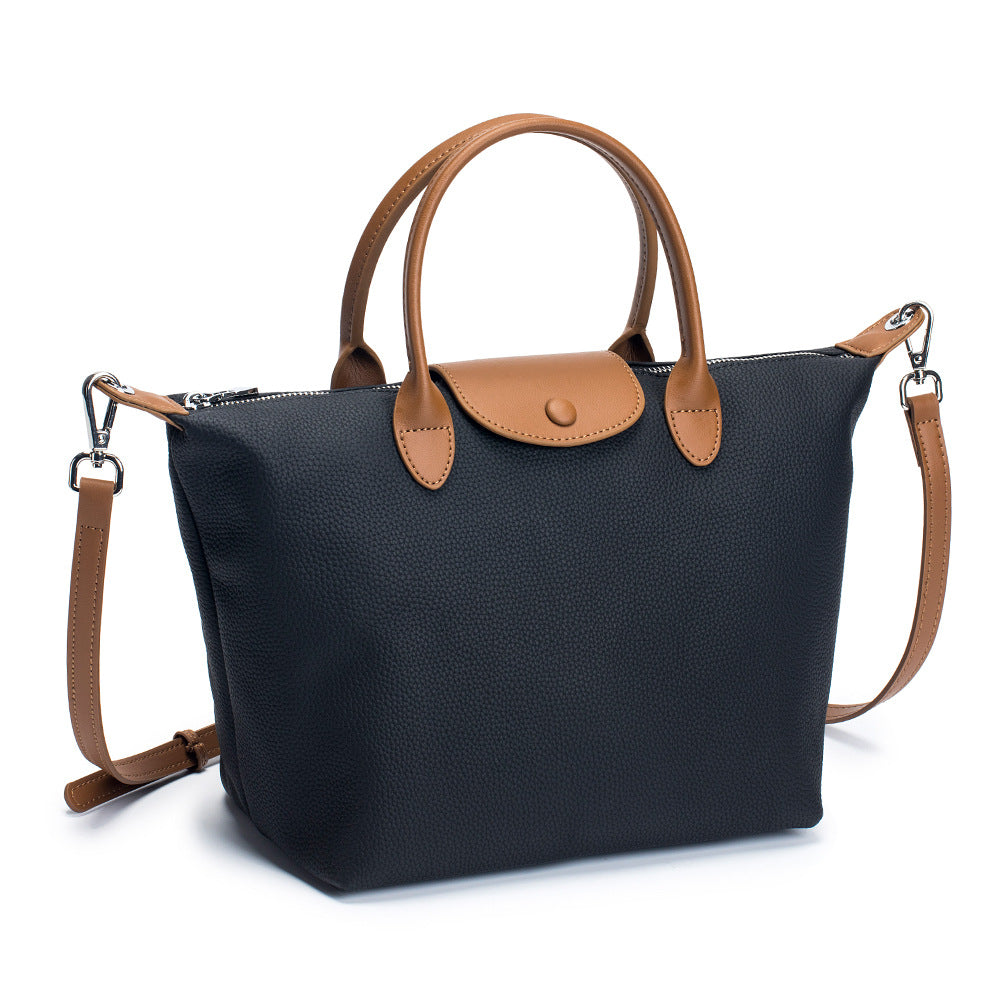Women's Genuine Leather Large Capacity Fashion Dumpling Crossbody Bags