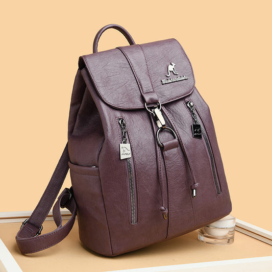 Women's Fashion Vintage Large Capacity Leisure Multifunctional Backpacks