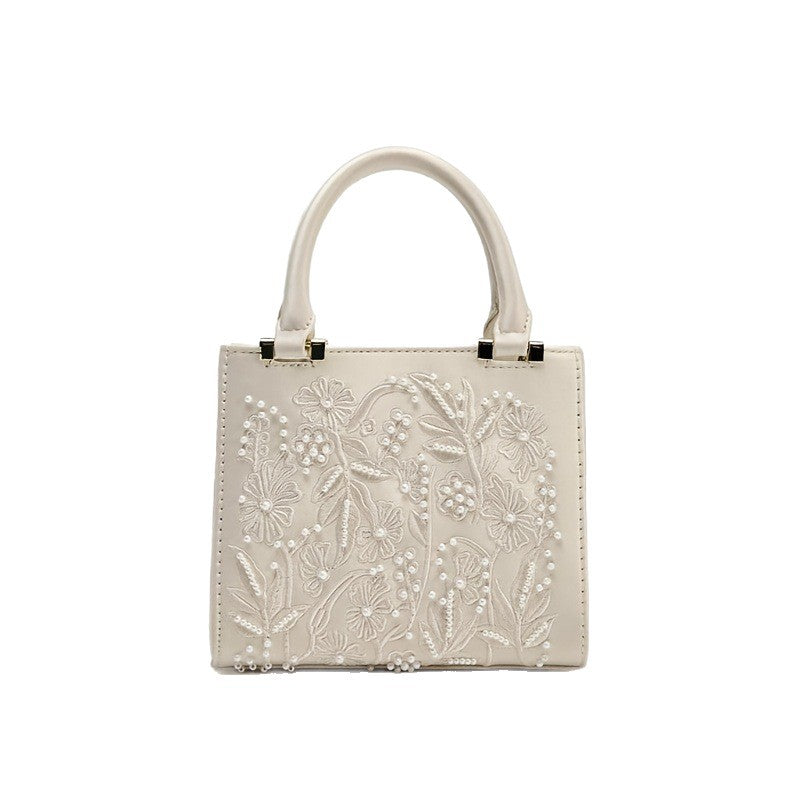 Women's Fashionable Elegant Noble Luxury Lace Flower Shoulder Bags