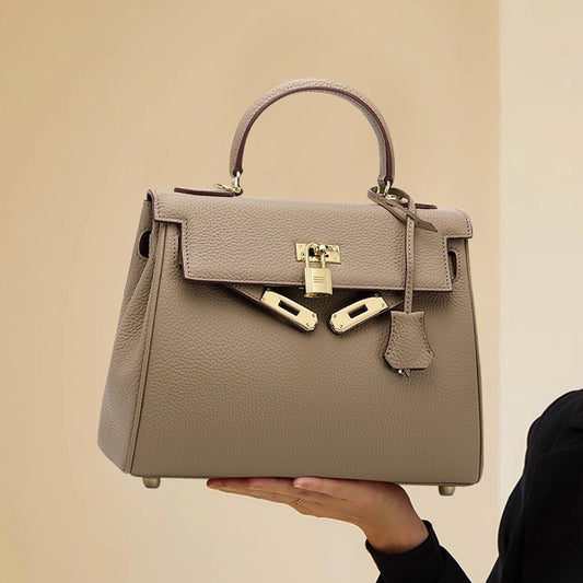 Genuine Leather High Quality Kelly Layer Cowhide High-grade Handbags