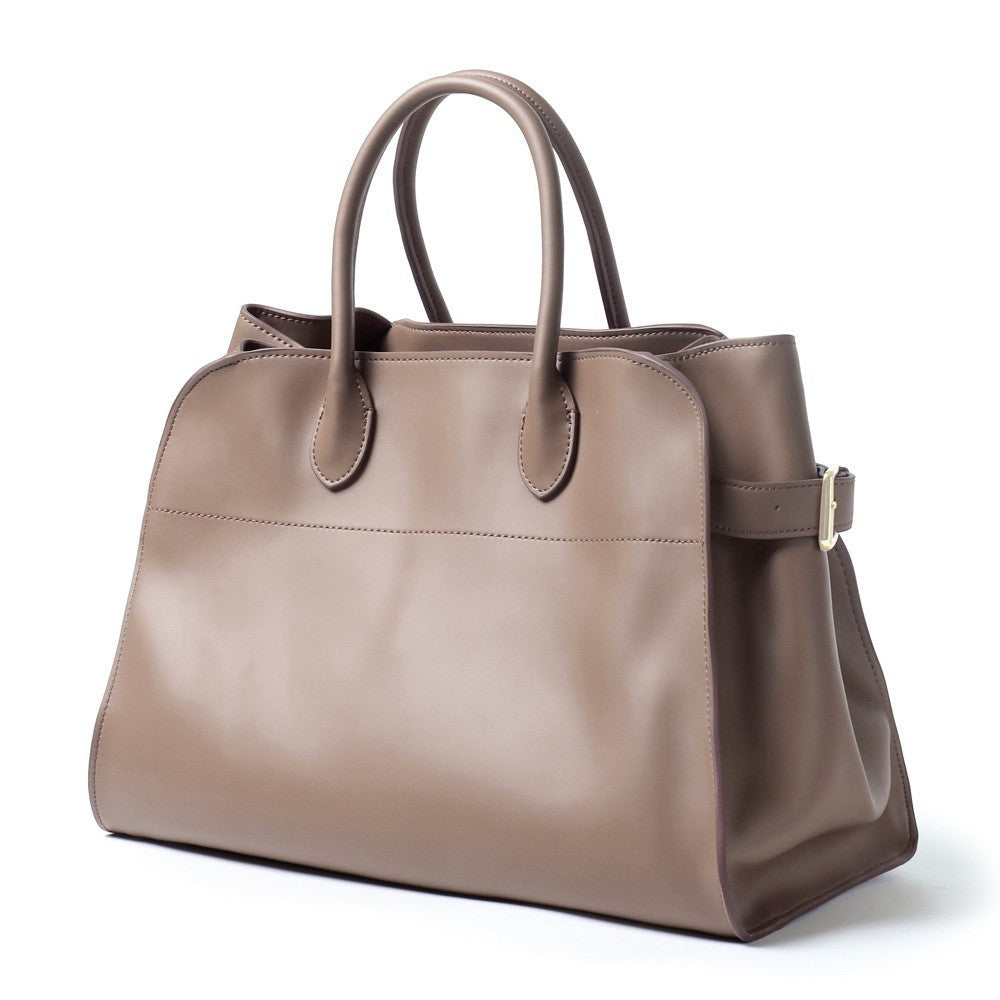 Women's Retro Large Capacity Totes Genuine Leather Handbags