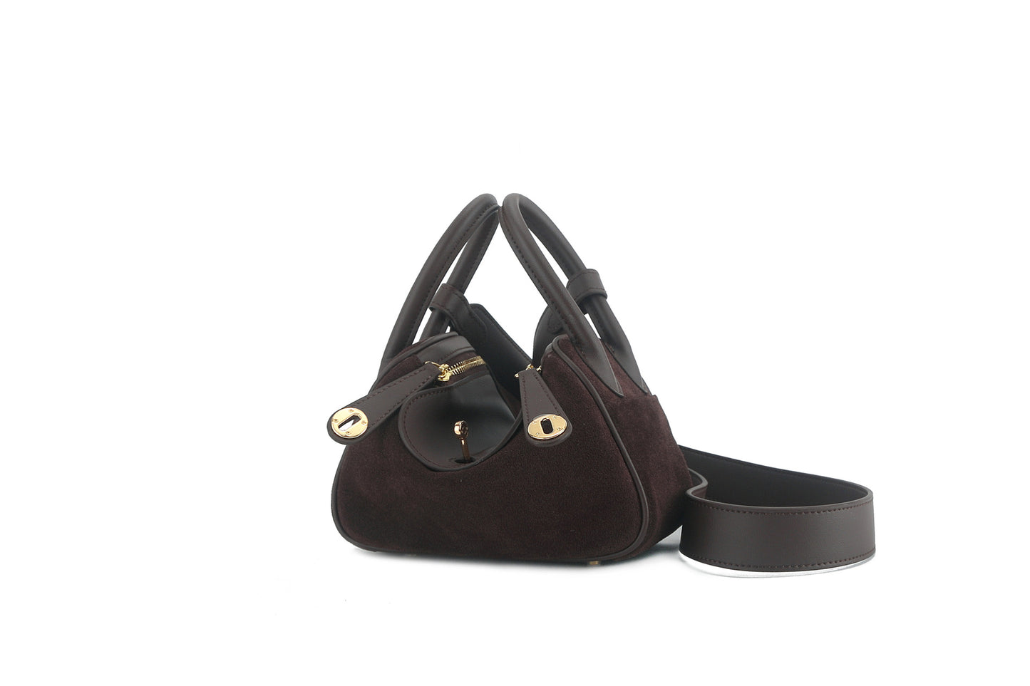 Women's Lindy Doctor Suede Fashionable Hand Holding Shoulder Bags