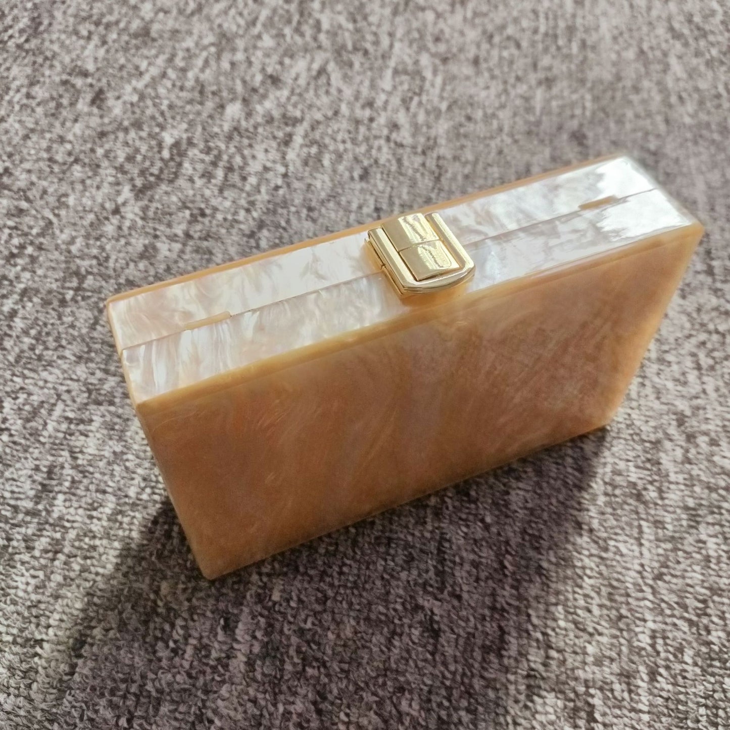 Attractive Pearl Acrylic Banquet Clutch Chain Evening Bags