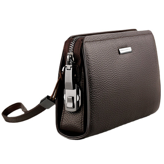 Men's Emperor Paul Clutch Leather Password High-grade Men's Handbags