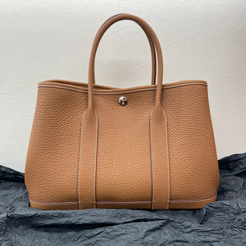 High-grade High Quality First Layer Cowhide Commuter Large Handbags