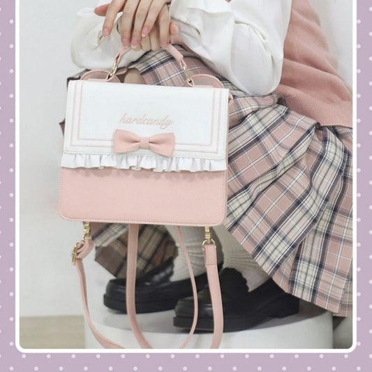 Korean Style Large Capacity Niche Uniform Shoulder Bags