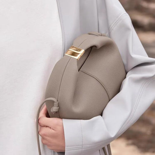 Women's French Lunch Genuine Leather High Sense Handbags