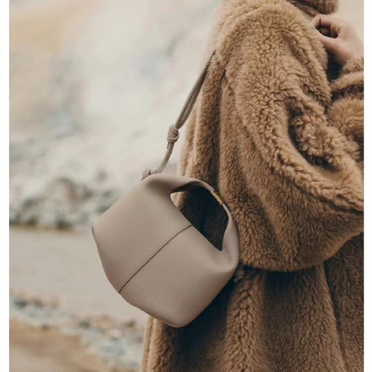 Women's Lunch Box Summer Advanced Texture Niche Handbags