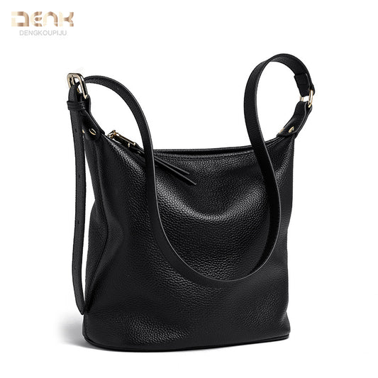 Women's Genuine Leather Fashion Large Capacity Totes Shoulder Bags