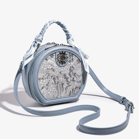 Women's Light Luxury High-grade Chinese Style Round Crossbody Bags