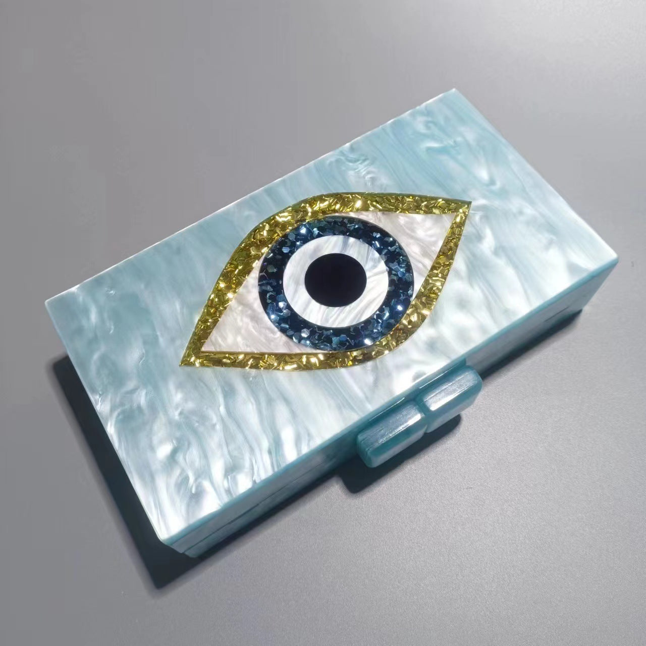 Acrylic Eye Wedding Dinner Clutch Chain Evening Bags