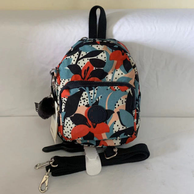 Winter Nylon Monkey Urban Simple Mini Backpacks