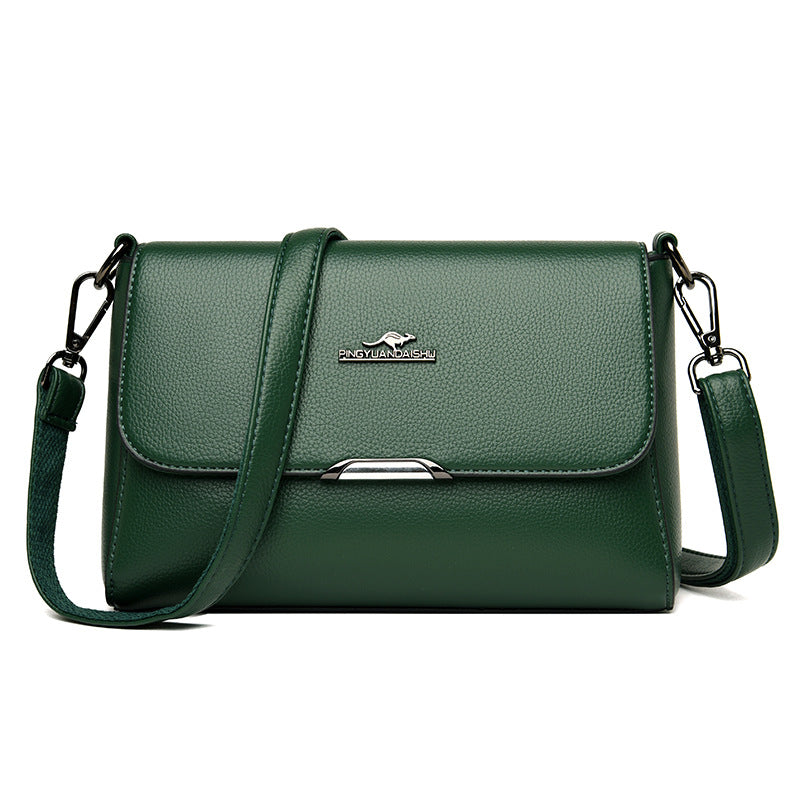 Women's Creative Plain Kangaroo Fashion Mom Crossbody Bags