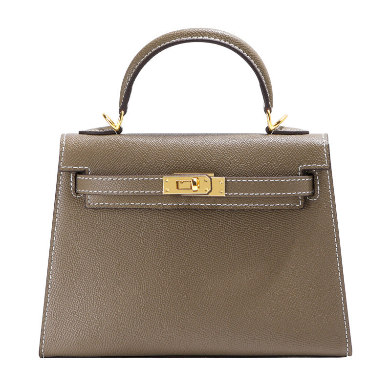 Cowhide Kelly Second Generation Trendy High Sense Genuine Bags