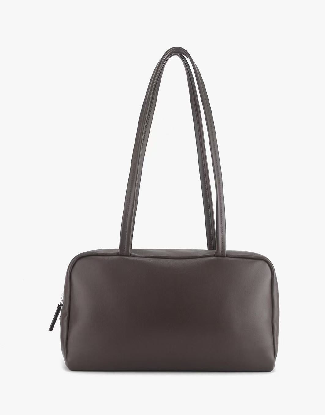 Trendy Women's Bowling Sheepskin Portable Underarm Bags