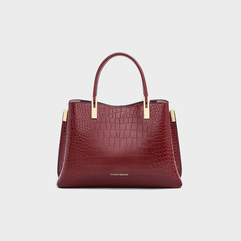 Women's Genuine Leather Mother-in-law Light Luxury Bags