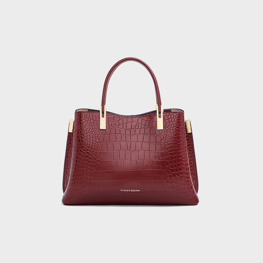 Women's Genuine Leather Mother-in-law Light Luxury Bags