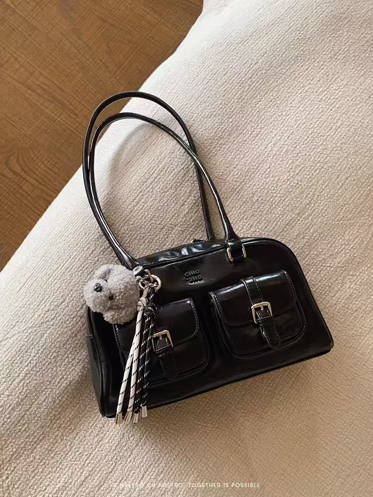 Women's Boston Pillow Commuter Dating Niche Underarm High Bags