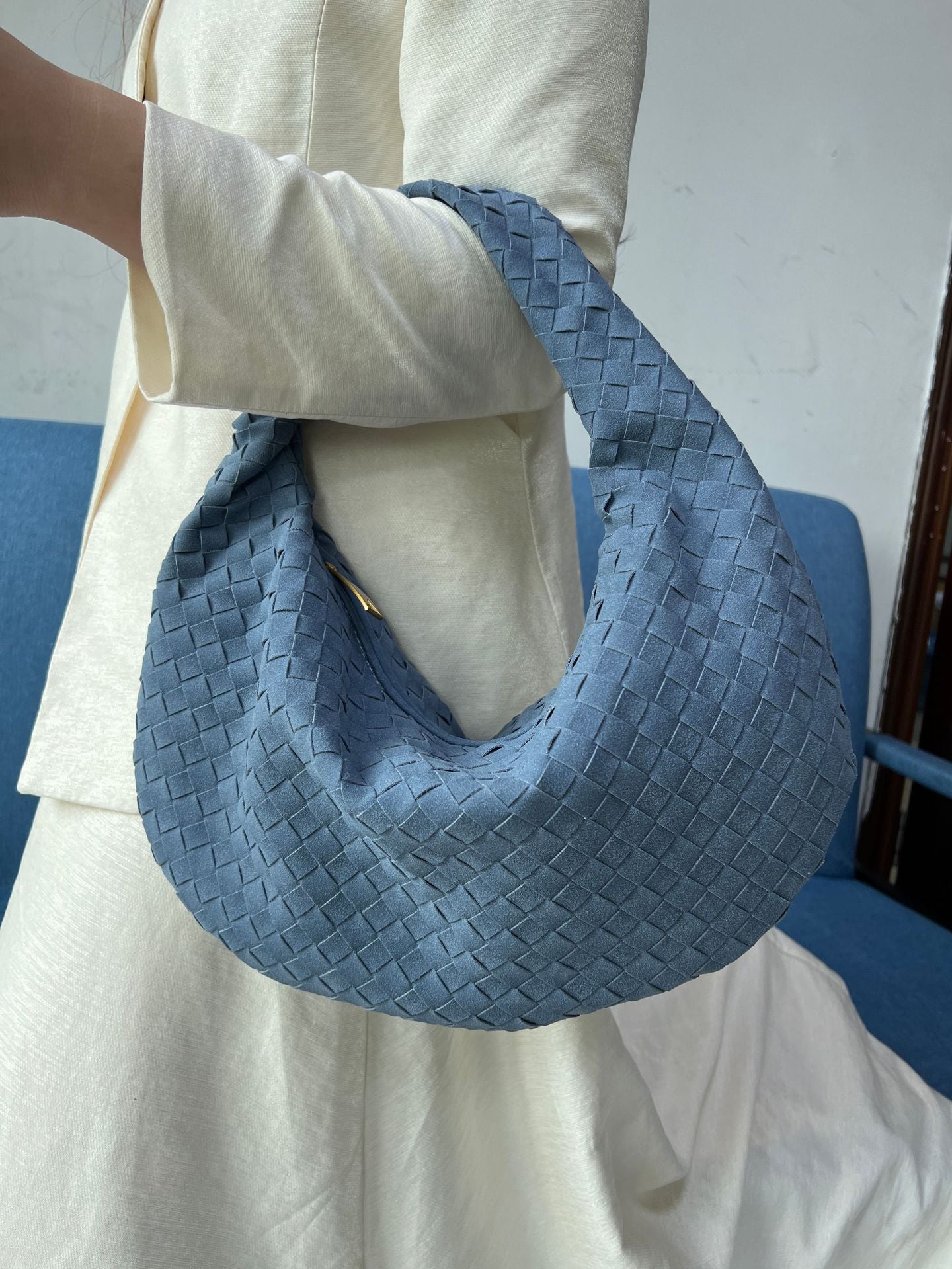 Woven Large Capacity Simple Knotted Dumpling Bags