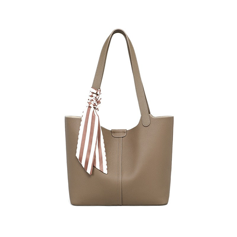 Women's Summer High-grade Genuine Leather Large Capacity Bags